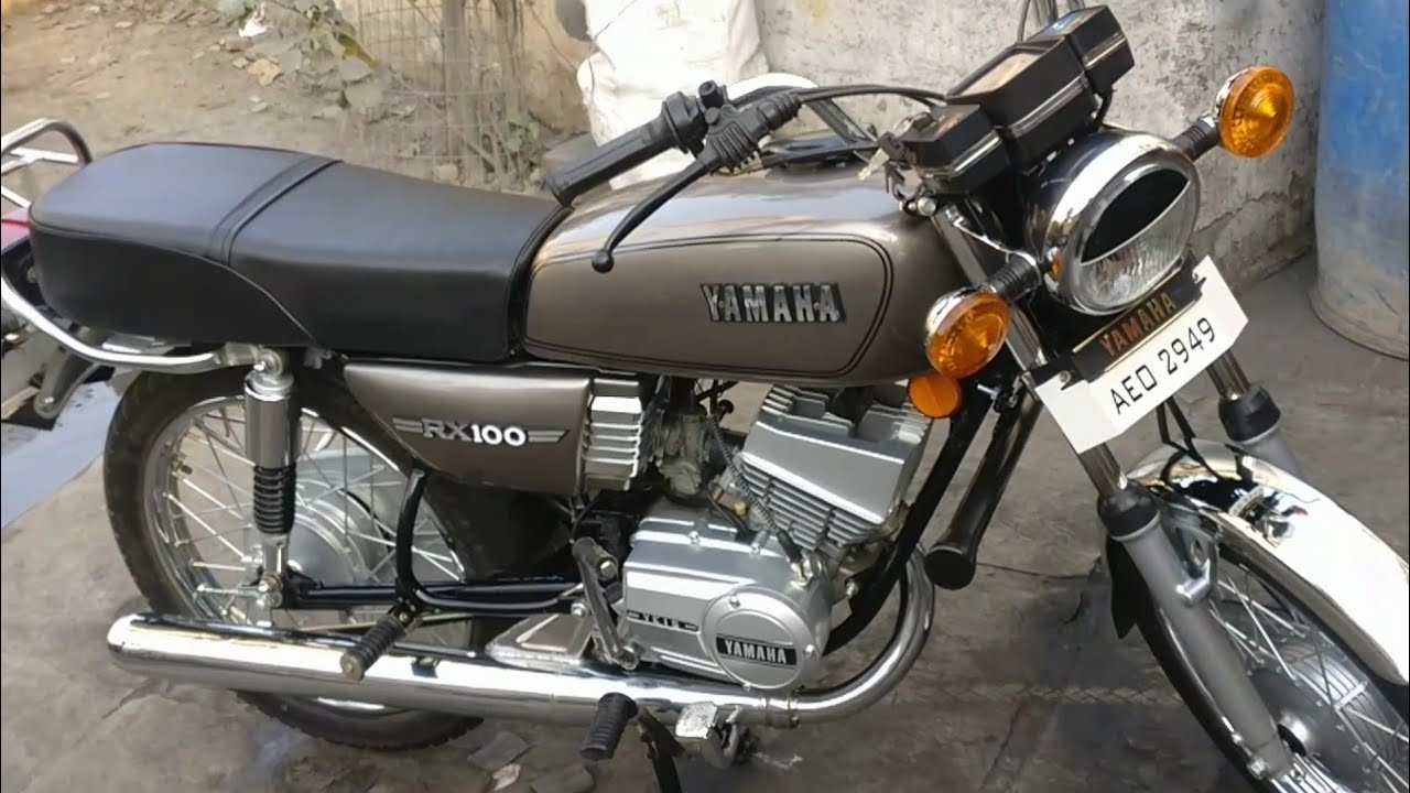 Yamaha Rx Never Seen Stunning Grey Colour Design Painted Youtube