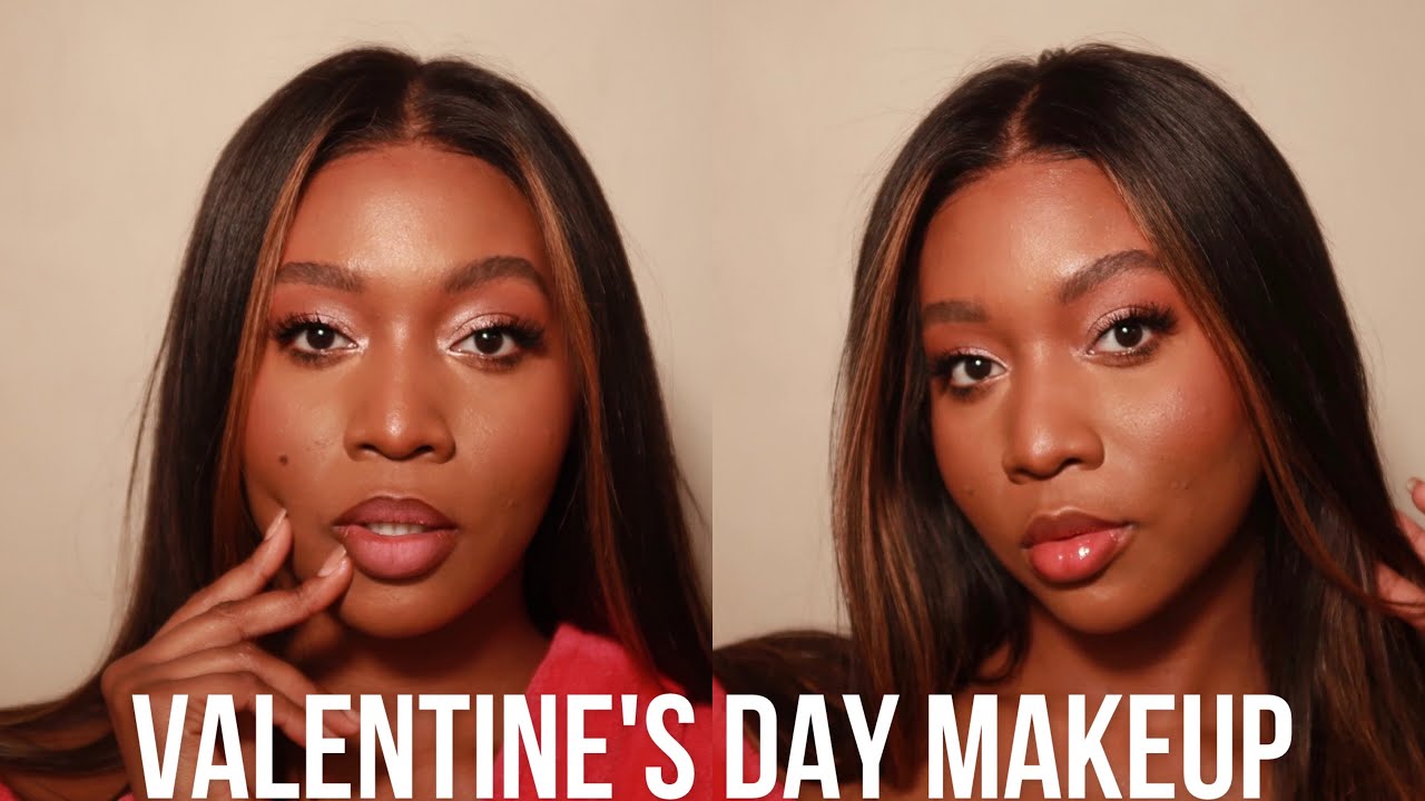 QUICK & EASY VALENTINES DAY MAKEUP TUTORIAL 💕