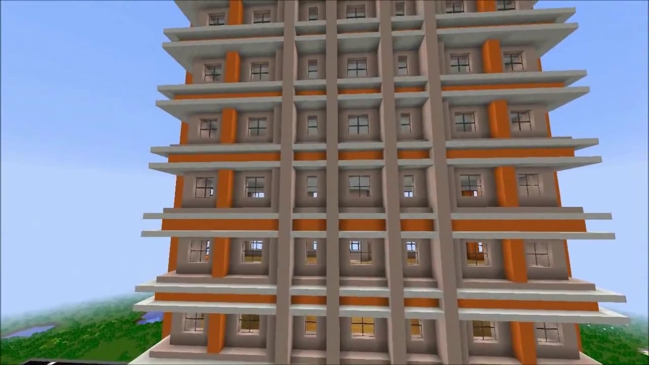 Minecraft Classic Skyscraper - YouTube