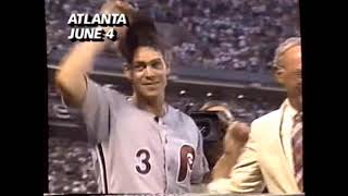 Dale Murphy Remembers being thrown at in June 1991