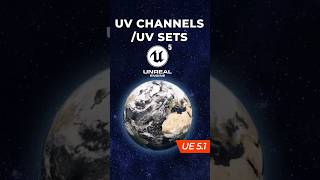 UV Channels / UV Sets in Unreal Engine 5.1 #shorts