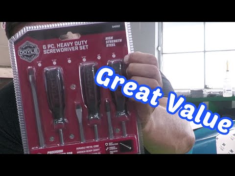 Doyle Heavy Duty Screwdriver 6 pc Set