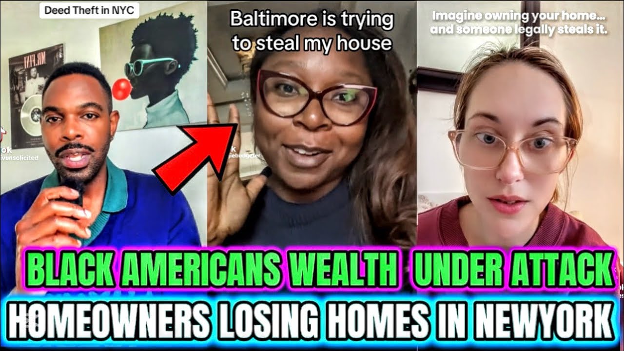 BLACK AMERICAN HOMEOWNERS LOSING HOMES In New York City Due To DEED ...