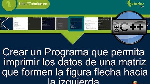 arrays – visual c++ (imprimir datos figura flecha izquierda)