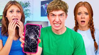 Cash BREAKS Ivy's Phone!