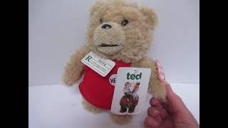 Talking Ted Teddy Bear Plush Toy In Apron Soft Plush Movie screenshot 5
