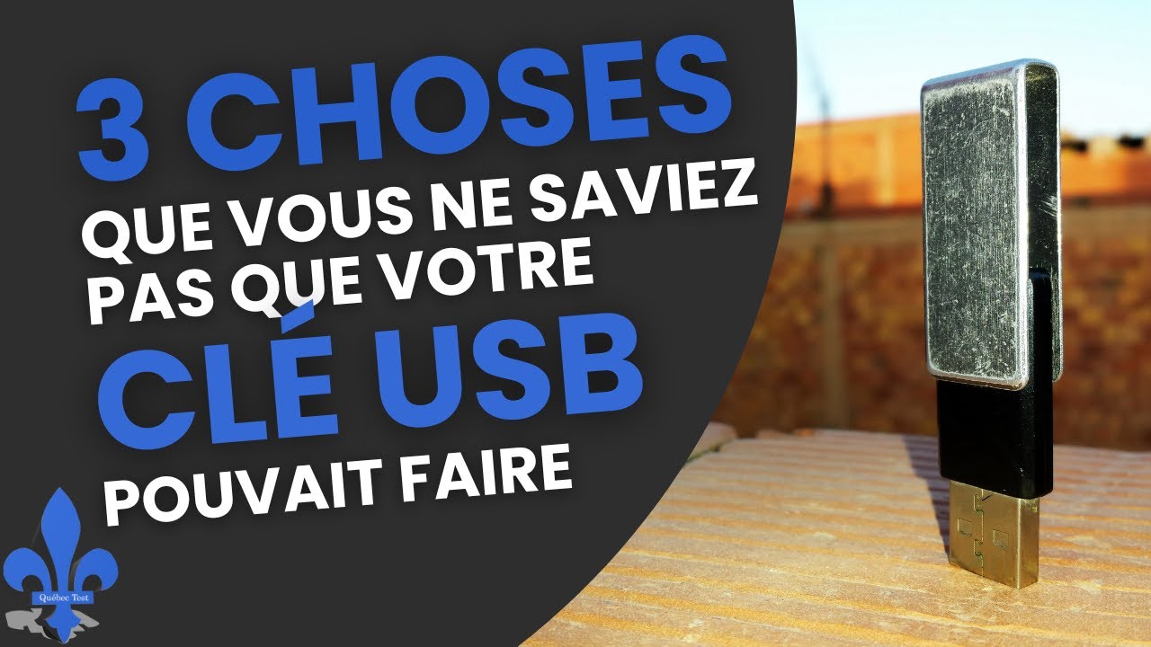 La clé à 380 € censée « protéger contre les effets nocifs de la 5G » était  une clé USB classique sans la moindre innovation