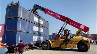 world's first triple stack freight train!| more efficient logistics? newest addition to India's DFC!