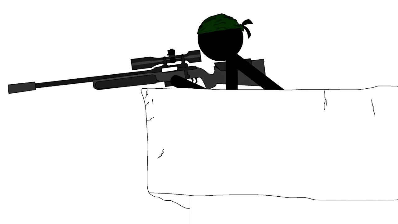 Stickman Sniper Animation Mobile Games