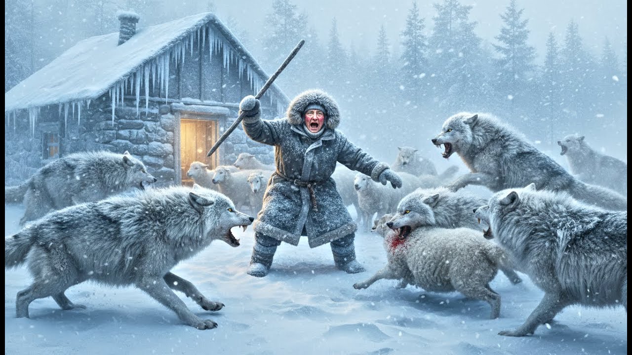 84-Year-Old Widow Survives –70°C Alone as Wolves Attack Her Sheep  | Severe Yakutia