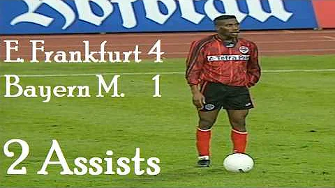Jay-Jay Okocha vs Bayern Munich | Eintracht Frankfurt 4 -1 Bayern Munich (1995/96)