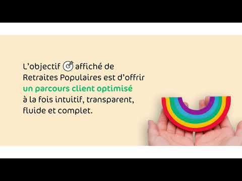 Le CUBE UX lors du Meilleur du Web 2021 pour Elca avec le portail client de Retraites Populaires