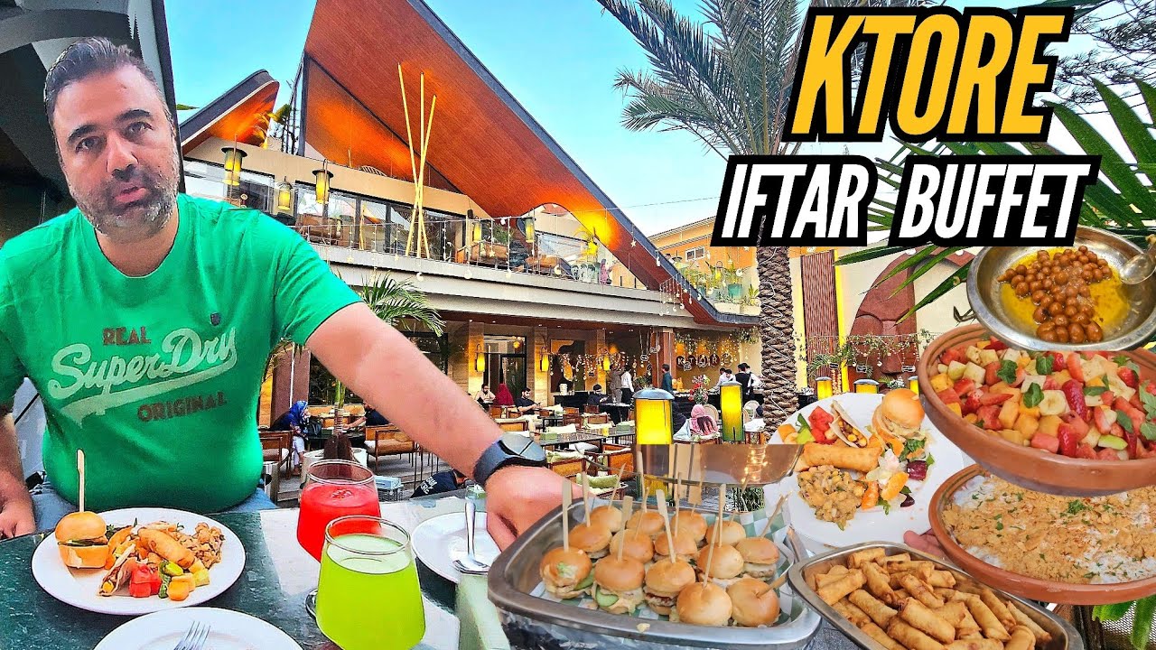KTORE pay Iftar Buffet kar liya