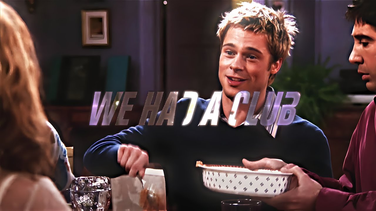Tyler Durden | "WE HAD A CLUB" | emprisencia - evol
