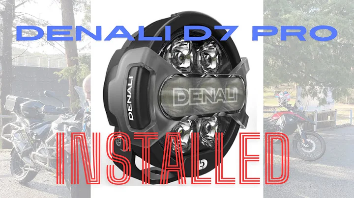 Denali D7 spotlights Installed and reviewed