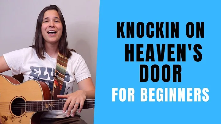 Knockin on Heavens Door Guitar Lesson Bob Dylan fo...