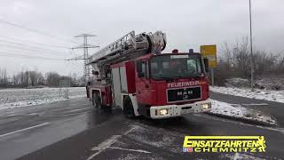 Werkfeuerwehren im Einsatz Brand in Kohlebunker Kraftwerk Lippendorf