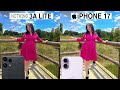 Nothing Phone 3A Lite 5G Vs iPhone 17 Camera Test Comparison