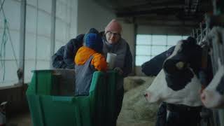 Notre lait. Nos régions. || Ferme Mayrand et fils - Capitale-Nationale/ Côte-Nord (15s)