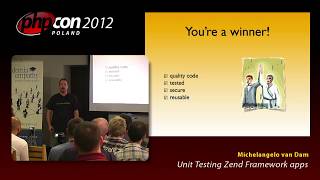 Michelangelo van Dam: Unit Testing Zend Framework apps
