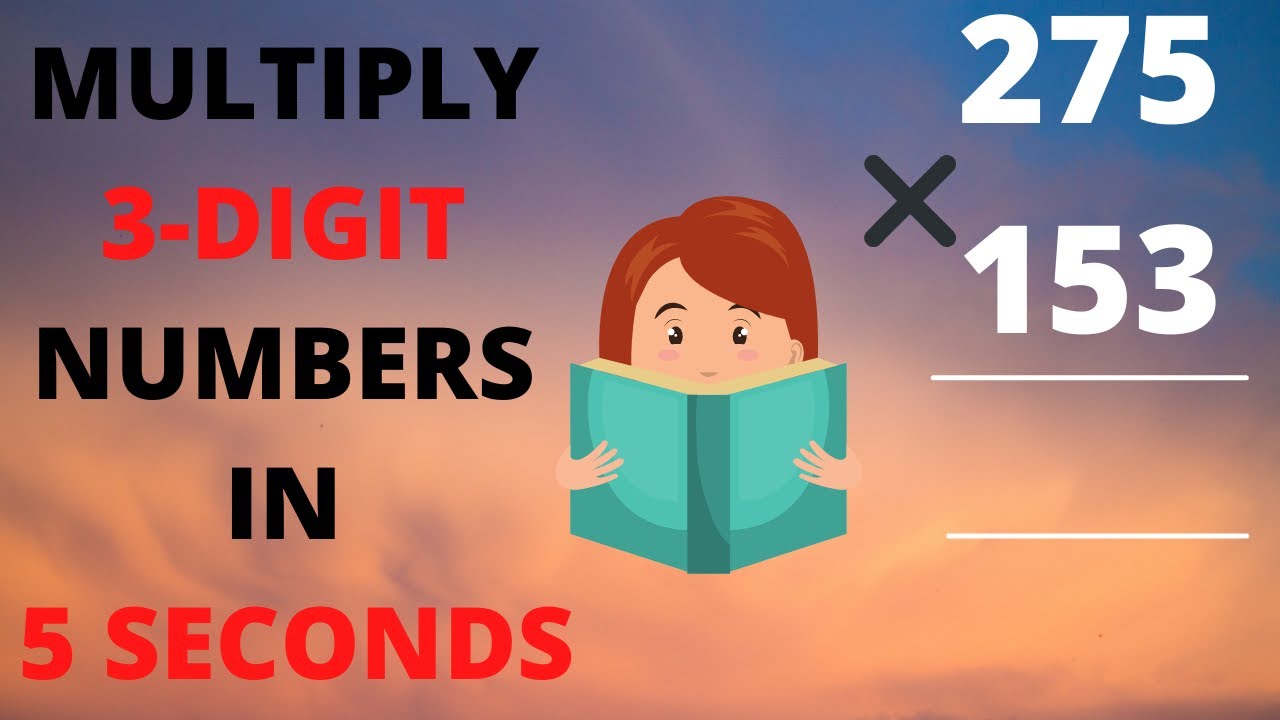 3 Digit Multiplication learneasily In 5 Seconds easymaths