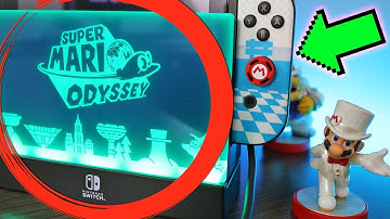 NINTENDO SWITCH LIGHT UP DOCK | GREAT affordable Switch accessory| Mario Odyssey Nintendo Dock