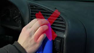 How to clean tough stains in the car interior. Car interior detailing