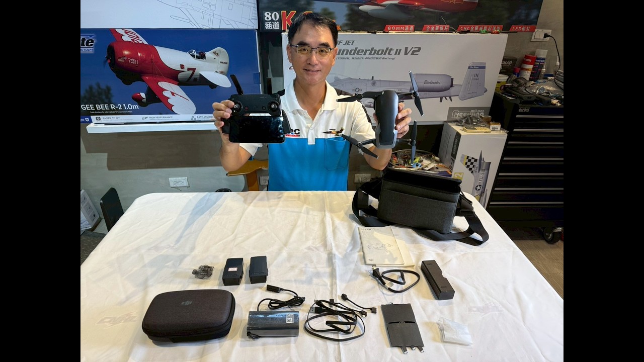 飛友代標 二手品 DJI MAVIC AIR 二電+旅行袋 共一標  / 0元起標 請飛恩FB二手拍賣區中下標