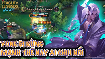 [LMHT:Tốc Chiến] Yone đi rừng sau bao nhiêu đợt giảm sức mạnh thì vẫn bá vẫn gánh team như thường