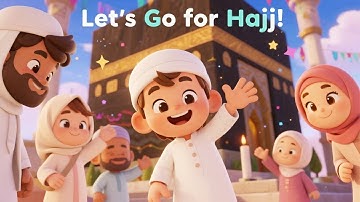 Hajj Time! 🕋 A Joyful Muslim Kids’ Song About Hajj