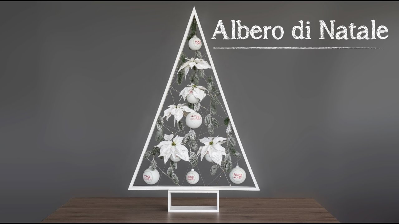 Albero Di Natale Youtube.Diy Albero Di Natale In Stile Nordico Natale 2018 Tonosutono Youtube