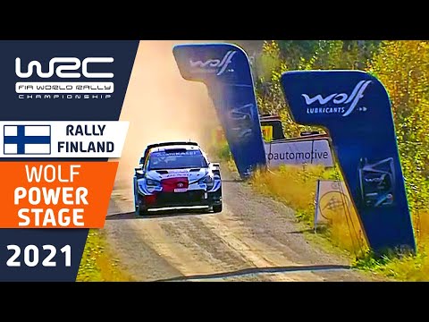 WRC Rally Highlights : Wolf Power Stage : WRC Secto Rally Finland 2021