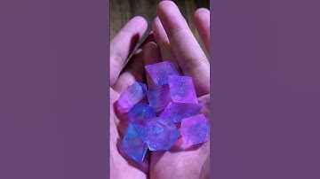 9 Polyhedral Dice Set D&D Breath of Rainbow Wyrmling #dice #dnd #ttrpg #dnddice