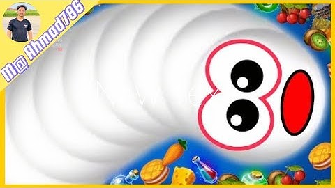 Worm Zone.io Game // Samp wali game🐍 2024 Slither Snack video// Snack game 2024 Ran san moi