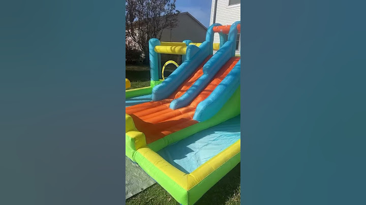 JOYLDIAS Inflatable Water Slide, Giant Water Park Bounce House
