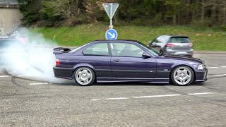 Cars Leaving Nürburgring Tankstelle - M3 E36, 765LT, RS4 Sedan, Shmee150, CRAZY EVO, i30N, 992 GT3RS