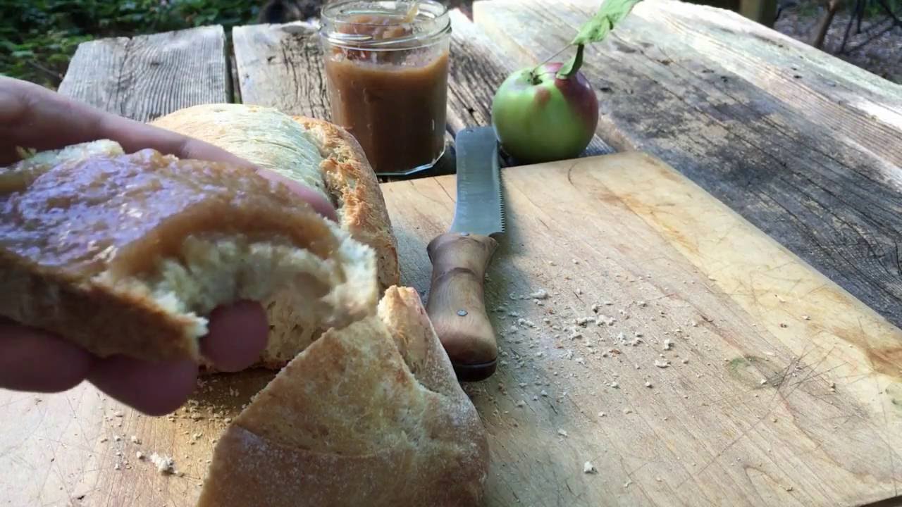 Handmade bread knife from an old saw blade YouTube