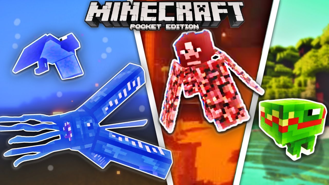 NEW Mobs Update in Minecraft - Secret Mobs Revealed! MCPE 