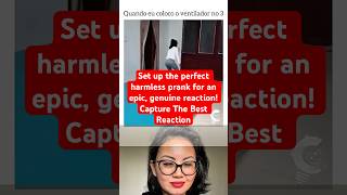 Set up the perfect harmless prank for an epic, genuine reaction! Capture The Best Reaction #prank