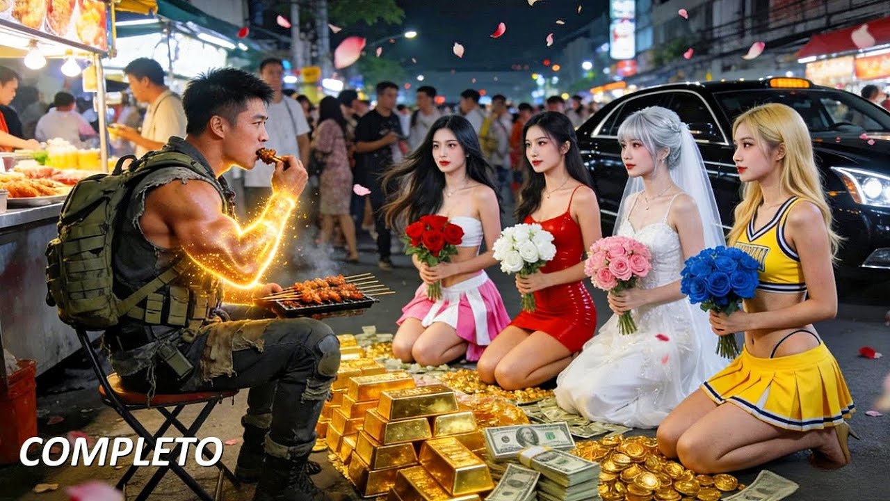 Cuatro CEOs piden casarse con un mendigo, él es el Dios de la Guerra.