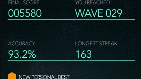 ZType Personal Best #6: Wave 29 | 5580 Pts