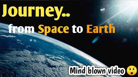 Journey From Space to Earth | How Astronauts Return Safely | Stunning Space Re-Entry Explained