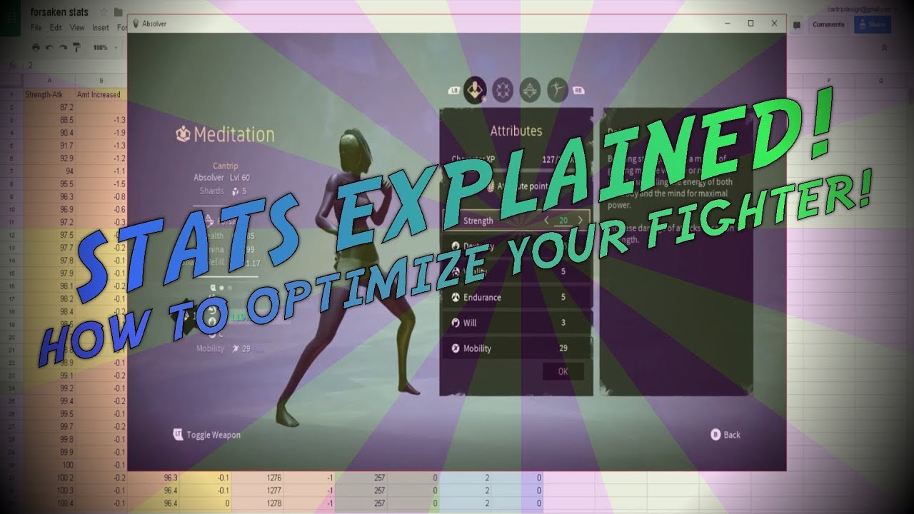 HOW TO OPTIMIZE YOUR FIGHTER!! | Absolver - YouTube