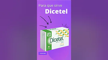 ¿Qué cura Dicetel?