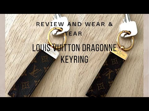 Review and wear & tear of the Louis Vuitton Dragonne key holder 