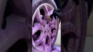 Filthy Wheel Deep Clean Transformation #detailing #satisfying #beforeandafter