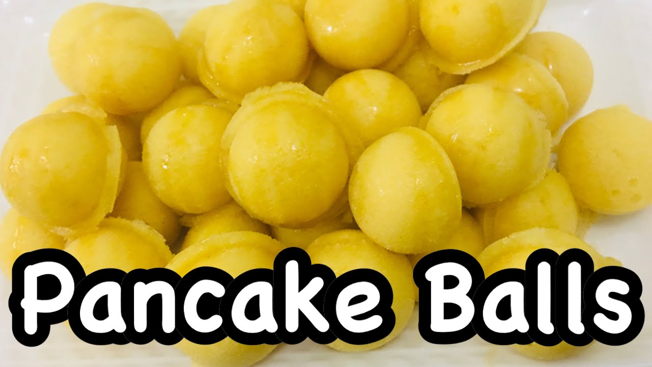 Soft Yummy Pancake Balls