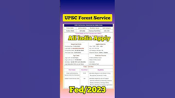 upsc civil services notification 2023 | upsc notification 2023 #shorts #viral #news