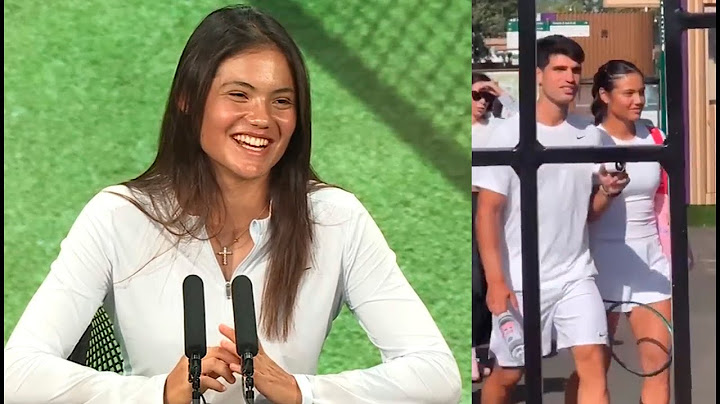 Raducanu fue preguntada si Alcaraz y ella son Pareja... Su Respuesta es....