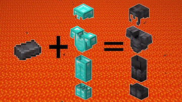 MInecraft how to make Netherite Armor